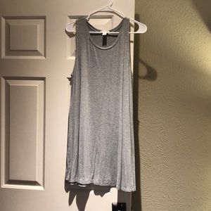 Women’s grey tshirt dress